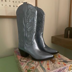 Jeffrey Campbell Metallic Boots